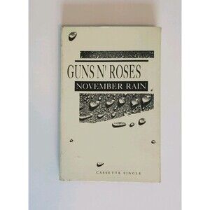 Guns N Roses Cassette Single November Rain And Sweet Child O Mine Geffen Records